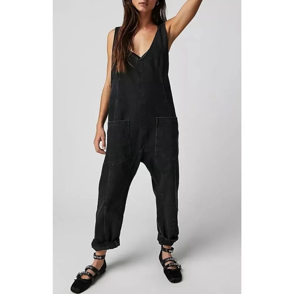 ❤️Free People We The Free High Roller Overall Jumpsuit